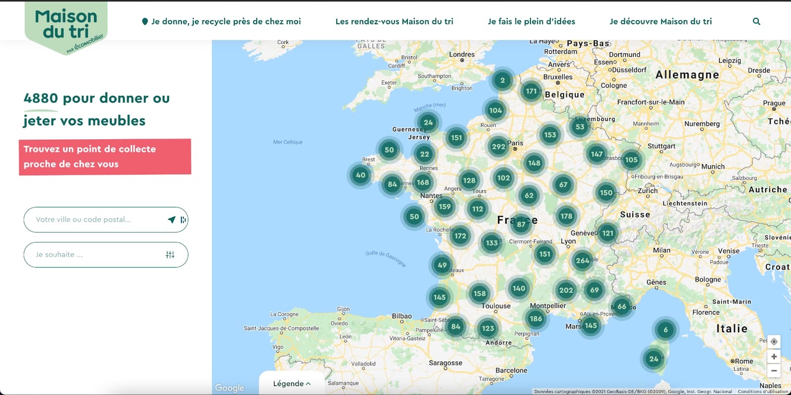 MaisonDuTri propose des solutions locales pour se débarrasser de ses meubles